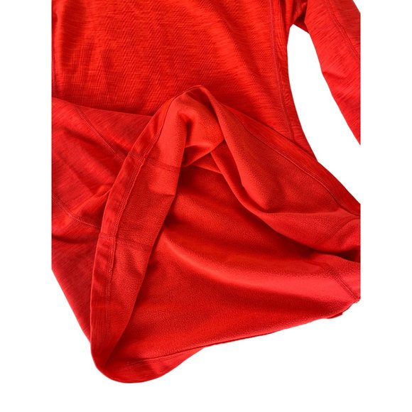 Under Armour Long Sleeve Tee Women’s S/M Neon Orange Shirt Tag Removed* - Picture 8 of 8